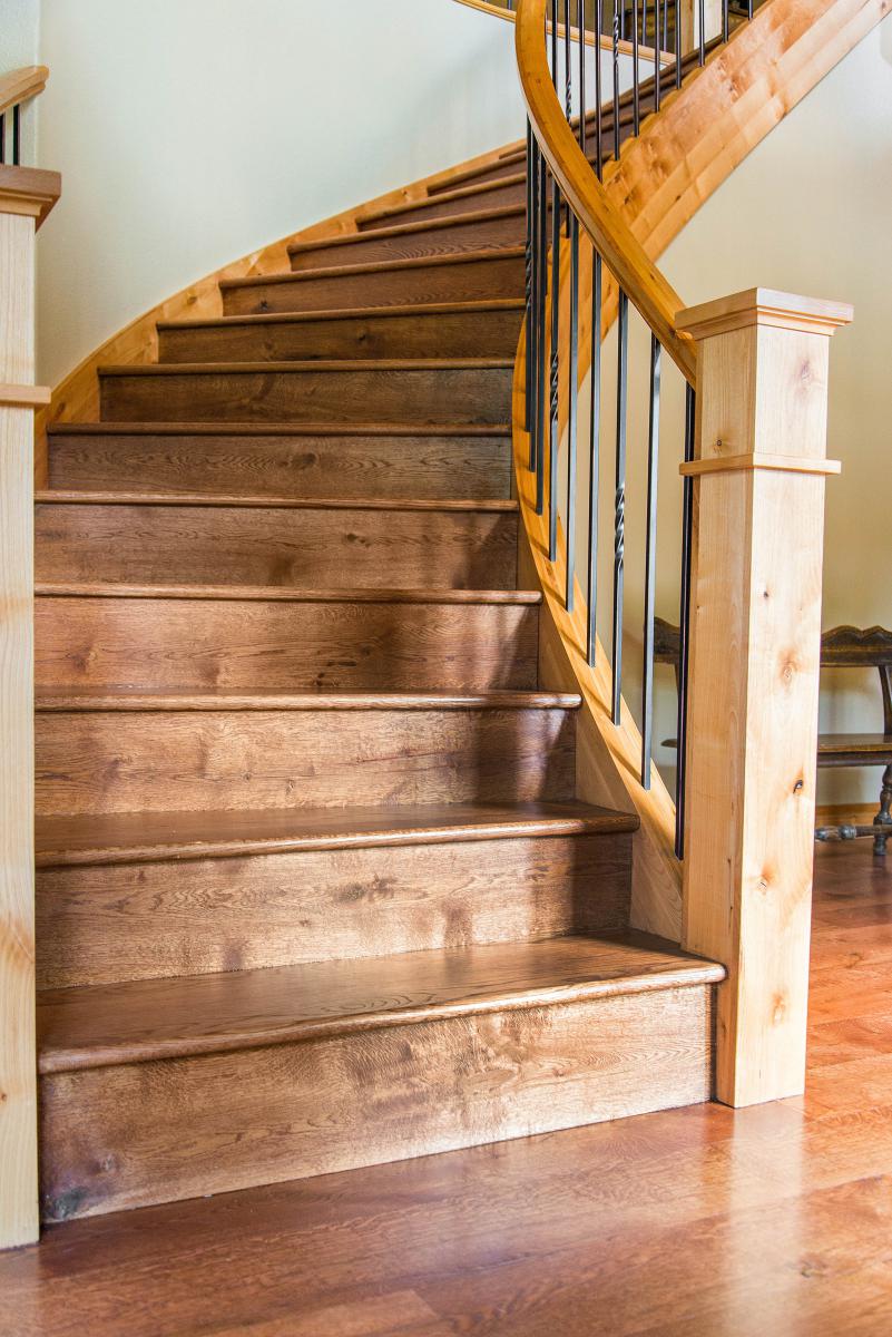 Stairs & Hand Rails | Hardwood Flooring Colorado | Ward Hardwood Flooring