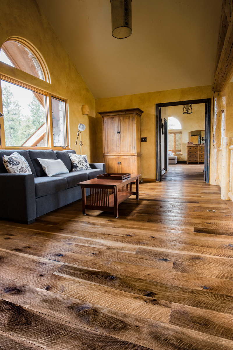 Choosing Color In A Hardwood Floor Showroom