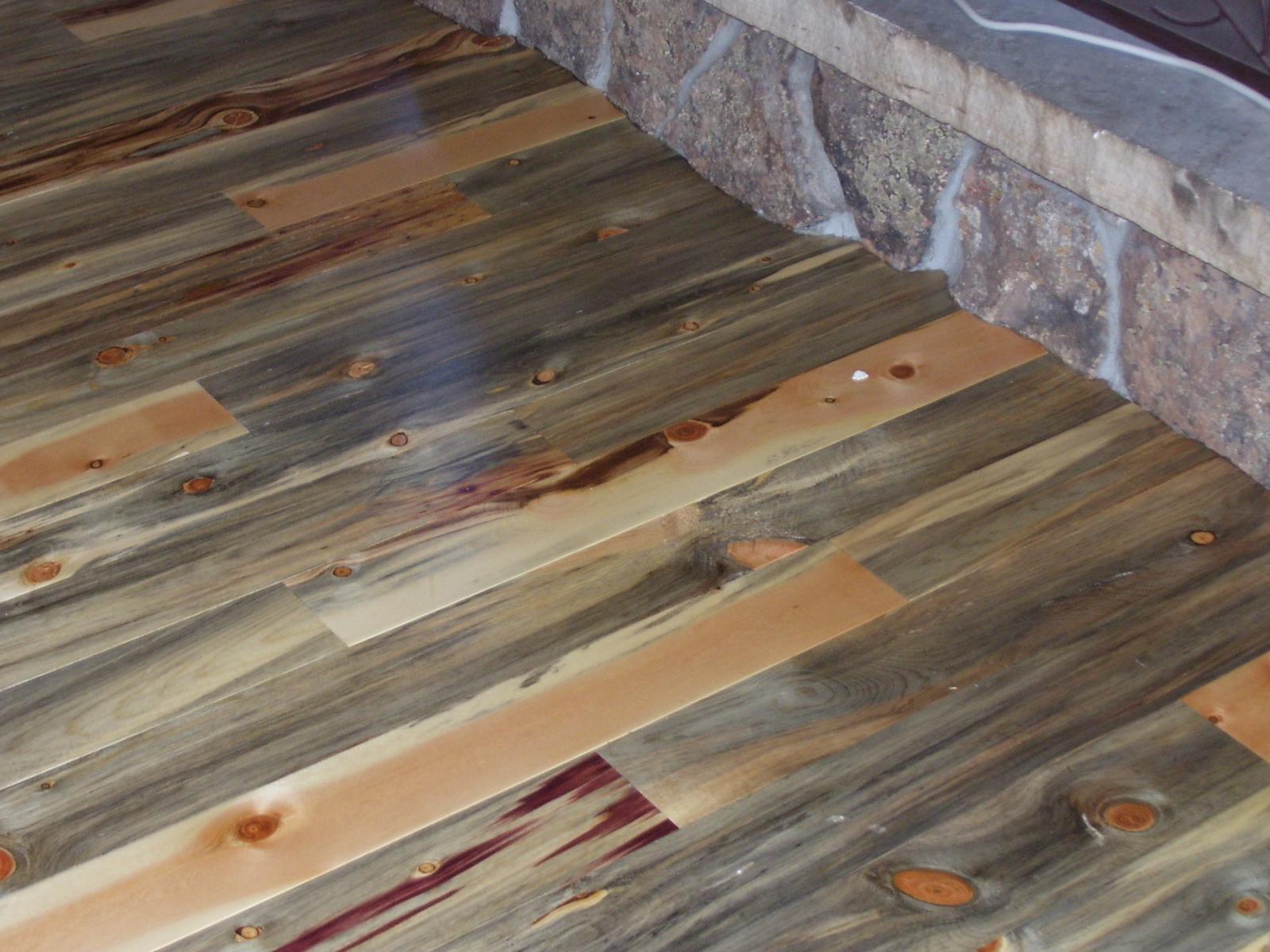 Beetle Kill Blue Pine Hardwood Flooring Ward